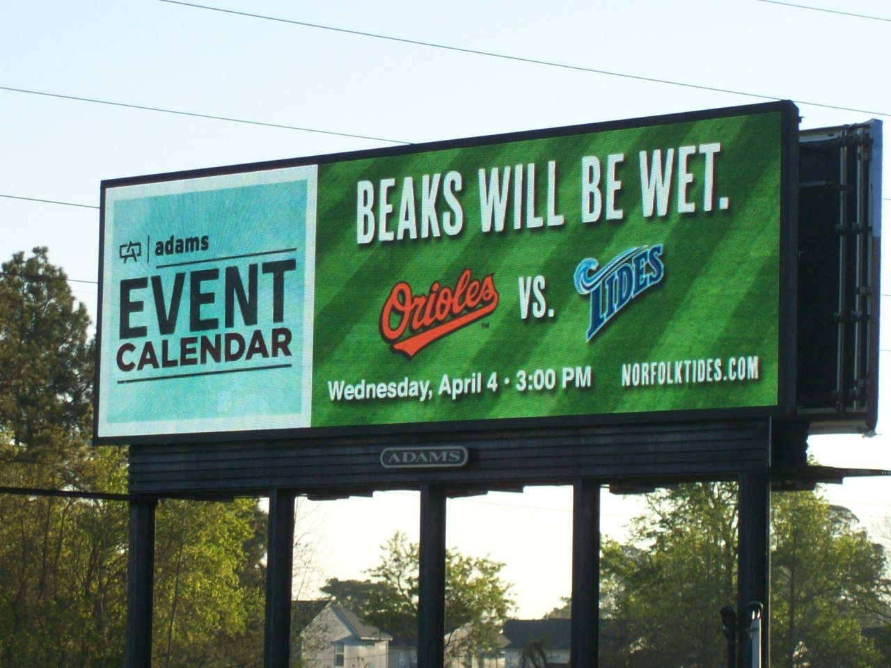 Adams Outdoor Advertising Digital Sponsorship